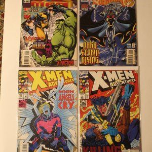 Lot of 4 Marvel Comics X-MEN #9 #1 #12 #13